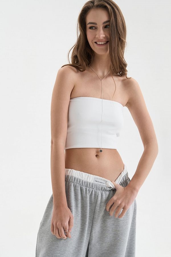 Knitted palazzo pants trous25/1 #RU#  trous25/1 № 4