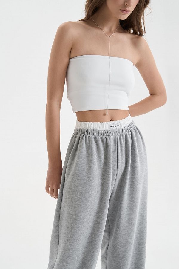 Knitted palazzo pants trous25/1 #RU#  trous25/1 № 1