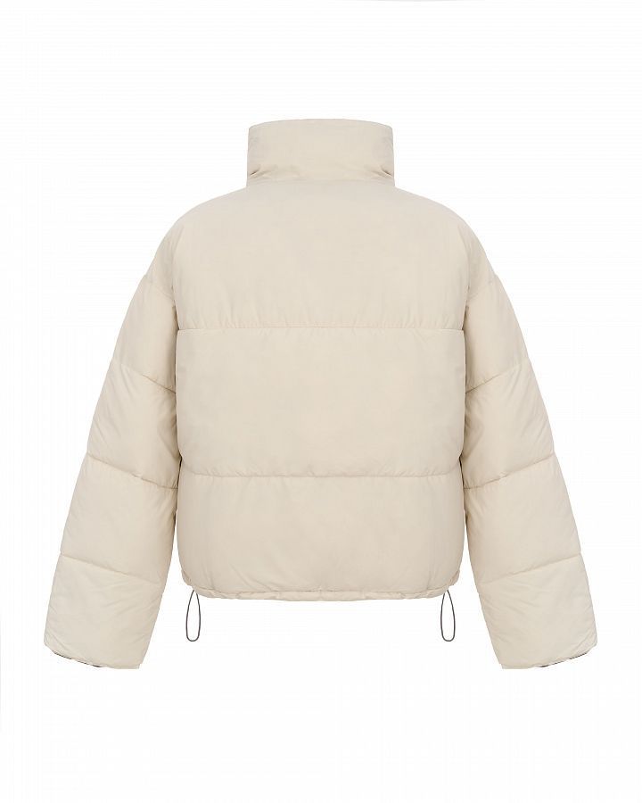 Short two-sided down jacket ivory 240903/2 #RU#  240903/2 № 2