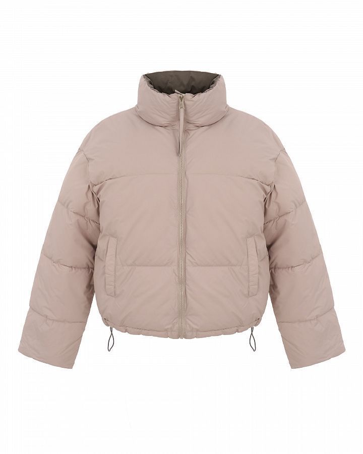 Short two-sided down jacket grey 240903/4 #RU#  240903/4 № 1