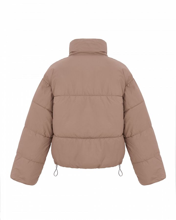 Short two-sided down jacket beige 240903/3 #RU#  240903/3 № 2