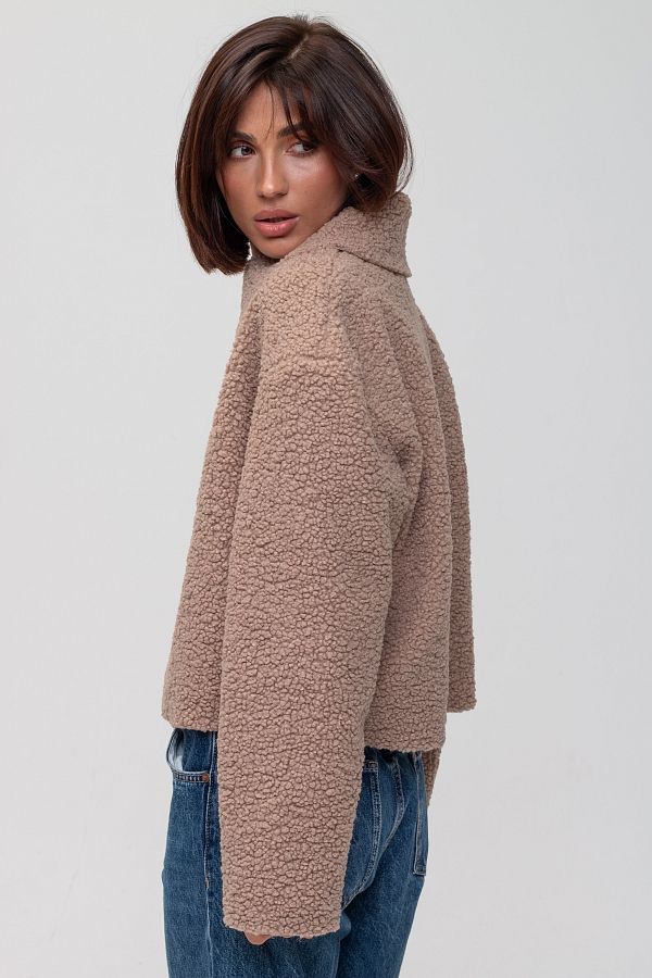 Cappuccino fur jacket SHB02 #RU#  SHB02 № 3