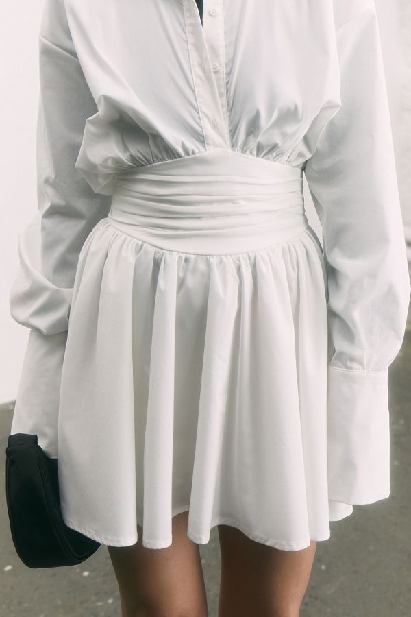 Shirt dress on buttons ivory МБПЛ005/1 № 3