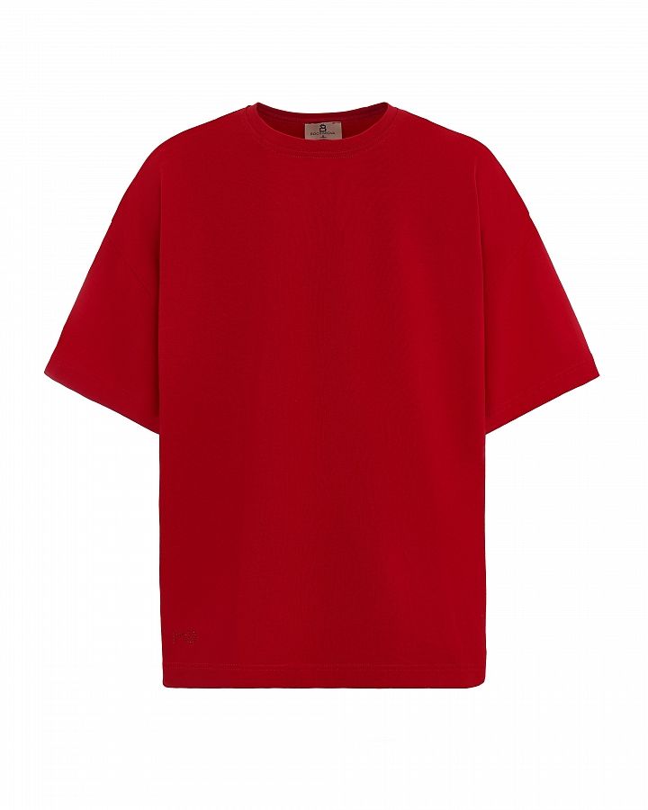 T-shirt with rhinestones red FB202411/3 #RU#  FB202411/3 № 1