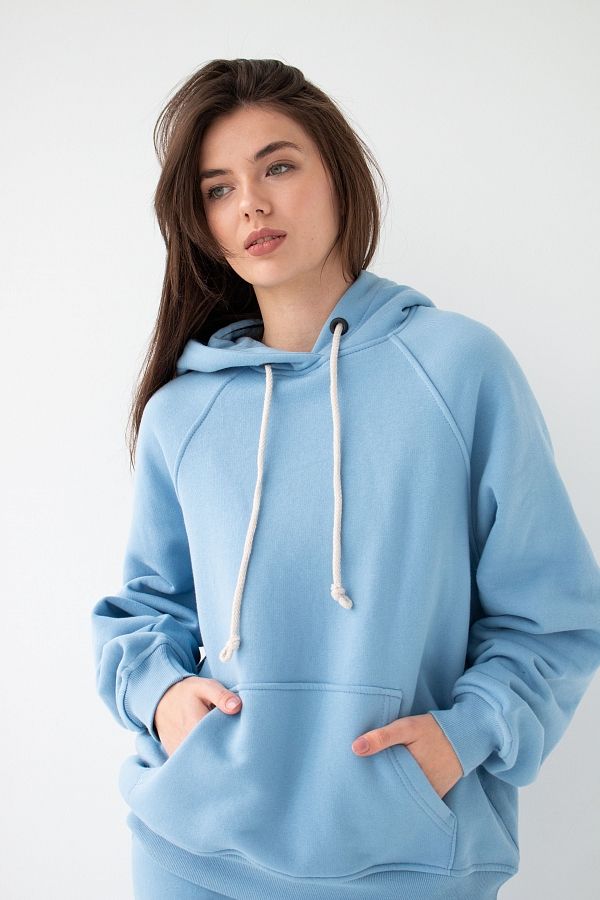 Blue suit insulated with fleece  N0123/1 #RU# Kombinezon sportowy ocieplany na niebieskim polarku N0123/1 № 5