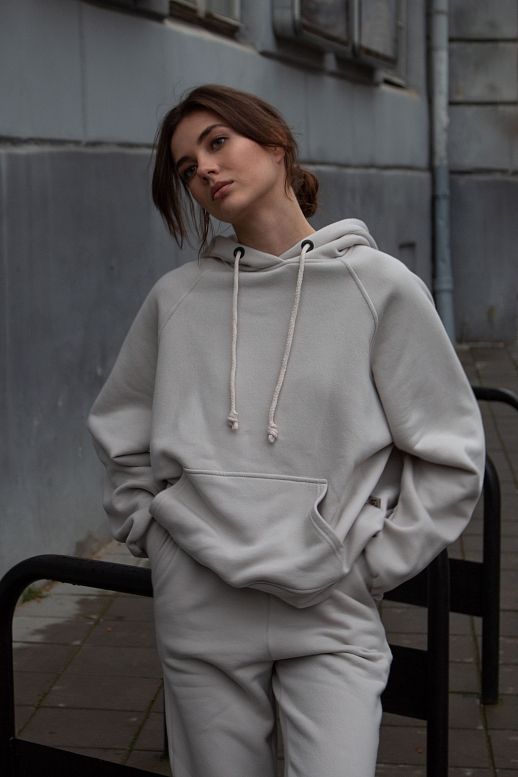 Grey suit insulated with fleece