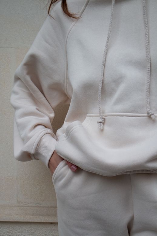 Ivory suit insulated with fleece - №2