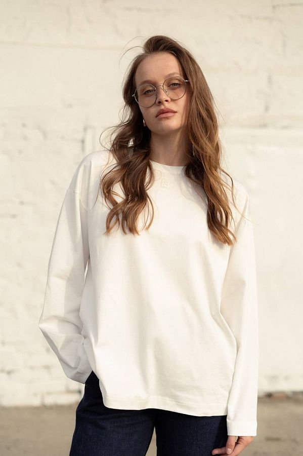Ivory longsleev oversize 1546/48 #RU#  1546/48 № 3