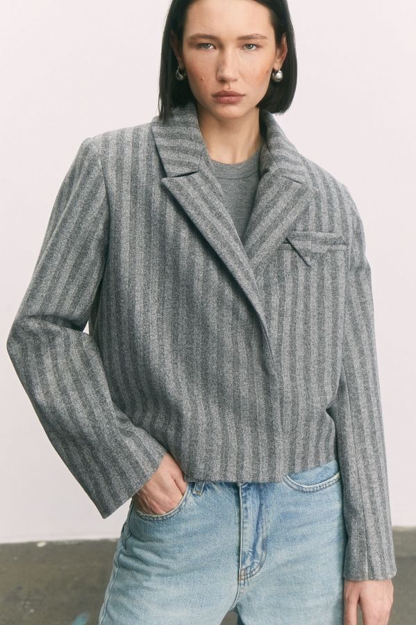 Blazer on buttons dark gray МБПЛ1202/2 #RU#  МБПЛ1202/2 № 1